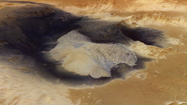 Marte crateres 021 La NASA abre su cuenta de Instagram