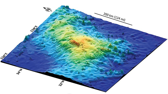 TamuMassif2 Tamu Massif: el volcán más grande del mundo