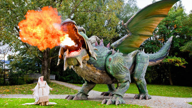 Traddino robot Conoce a Traddino el dragón robot más grande del mundo