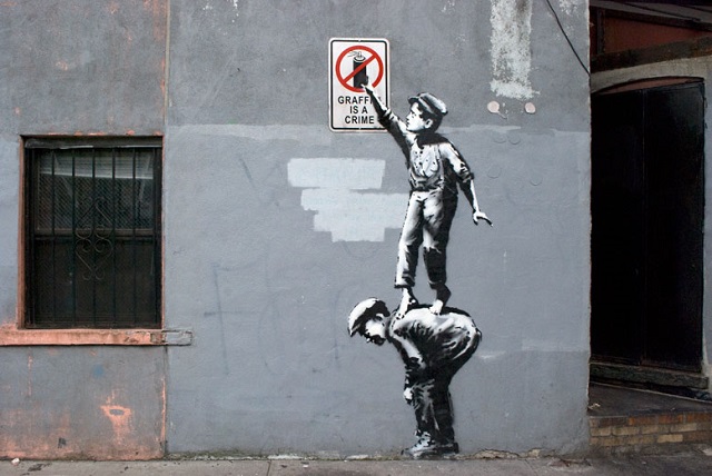 ¿Banksy en Twitter? 13 Banksy