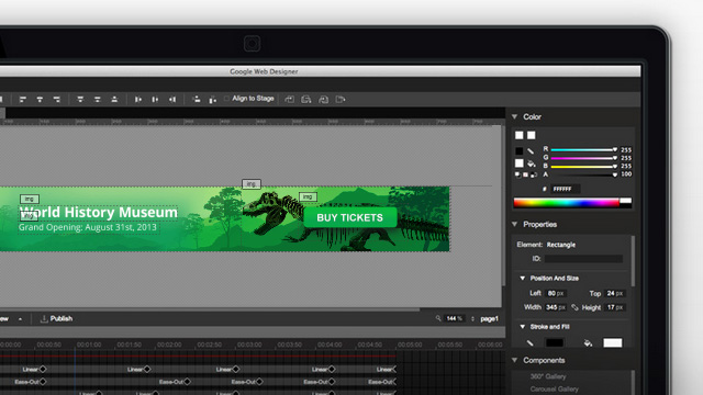 Google Web Designer Google lanza una aplicación para crear contenidos en HTML5