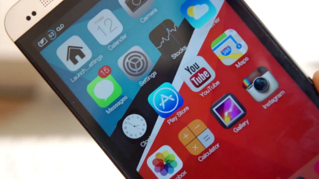 iLauncher Una app para “convertir” Android en iOS 7