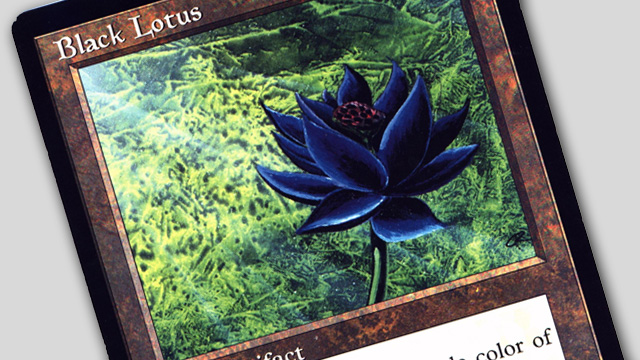 Alpha Black Lotus Una tarjeta de Magic: The Gathering se vende en más de 27 mil dólares