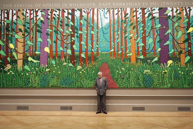 David Hockney David Hockney, el artista que pinta con su iPad