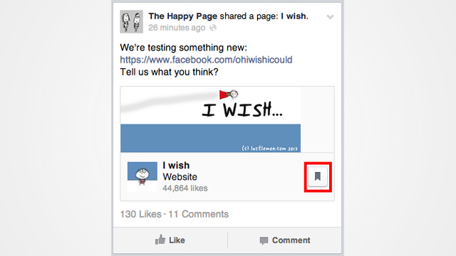 Facebook leer después Facebook prueba la función de guardar para leer después