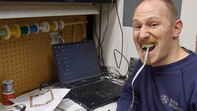 Ben Krasnow 01 Lo último en interfaces: controla una computadora con la lengua o el trasero