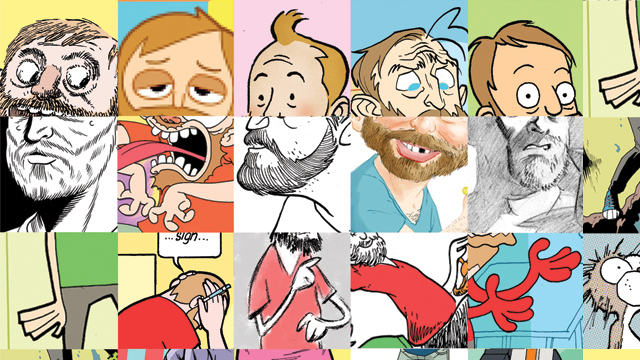 100 autorretratos al estilo de los principales artistas del cómic y la cultura pop 25 Mikenesses 100 autorretratos al estilo de los principales artistas del cómic y la cultura pop