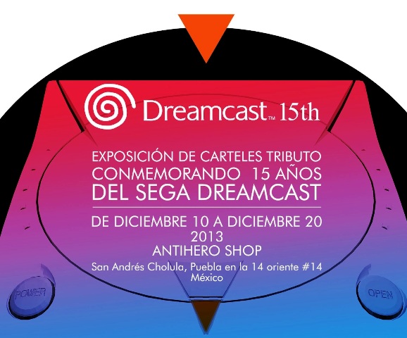 La exposición Dreamcast 15th ya está en Puebla 20 ad antihero La exposición Dreamcast 15th ya está en Puebla