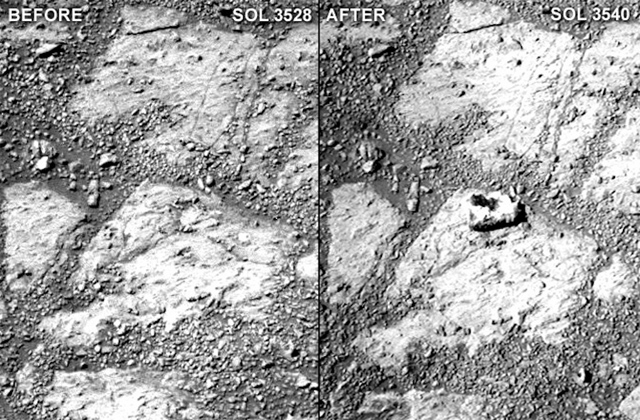 Curiosity roca La NASA responde a la demanda del seudo-cientifico Rhawn Joseph