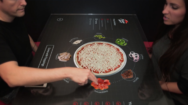 Pizza futuro Así podrías ordenar tu pizza en el futuro