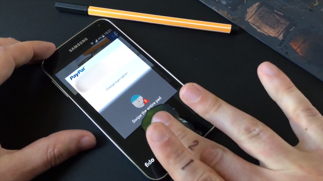 Galaxy S5 Logran hackear el lector de huella digital del Galaxy S5