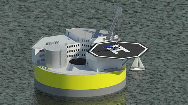 MIT El MIT diseña una planta nuclear marítima que resiste tsunamis