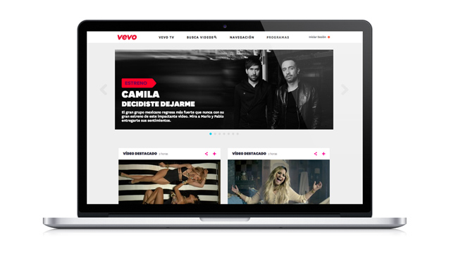 Vevo llega oficialmente a México 23 Vevo Vevo llega oficialmente a México