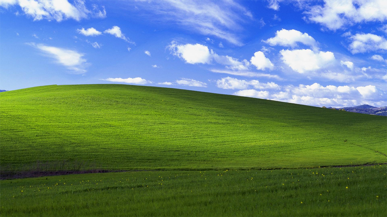 Fomndo de pantalla más famoso de Windows XP