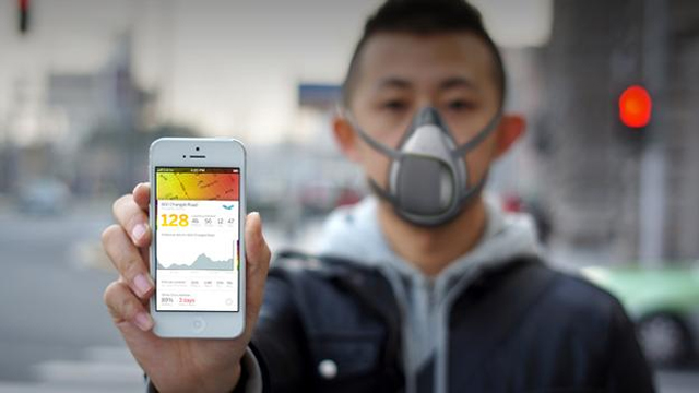 AirWaves: la máscara inteligente anti-contaminación 15 AirWaves0 AirWaves: la máscara inteligente anti-contaminación