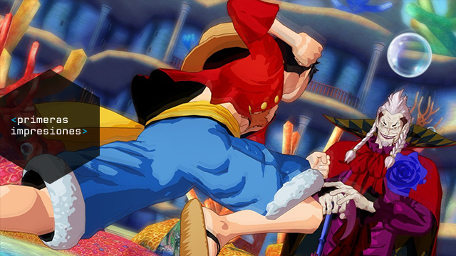 One Piece Primeras impresiones: One Piece: Unlimited World Red