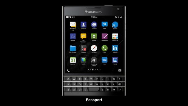 BlackBerry Passport 02 Passport, el nuevo y extraño teléfono de BlackBerry
