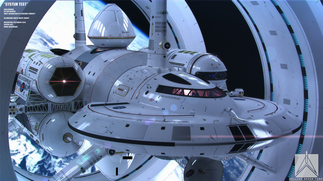Enterprise 01 La NASA quiere viajar más rápido que la luz con esta nave futurista