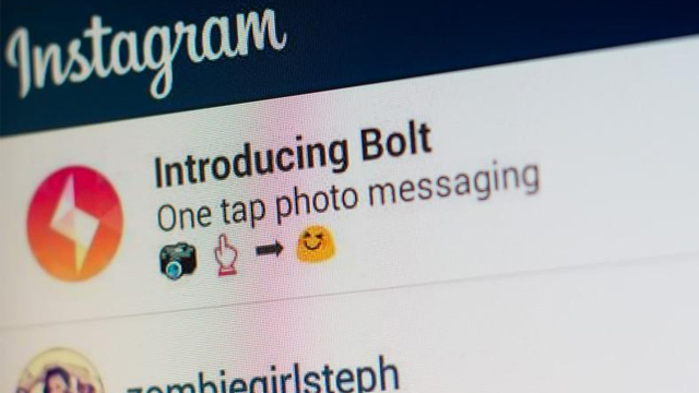 Instagram Bolt1 Instagram revela por error su nueva aplicación: Bolt
