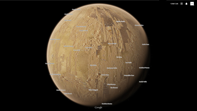 Ahora puedes visitar la Luna y Marte con Google Maps 20 Google Maps Marte Ahora puedes visitar la Luna y Marte con Google Maps