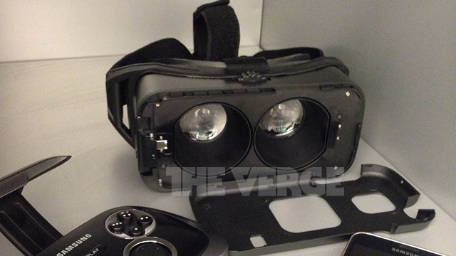 samsung VR Filtran una imagen de los lentes de realidad virtual de Samsung