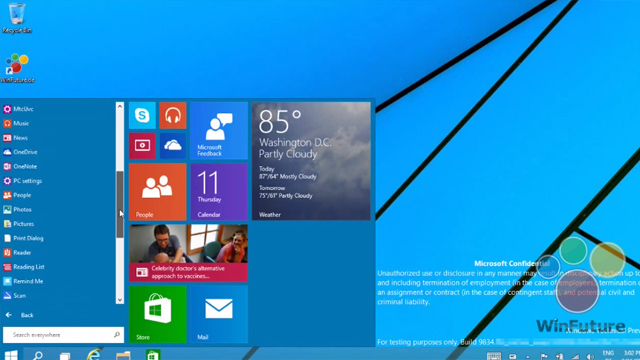 Windows 91 Así funciona el menú de inicio y los escritorios virtuales en Windows 9