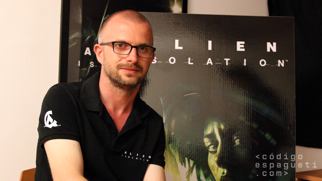 Alistair Hope “Alien: Isolation es el juego que los fans siempre quisimos jugar”, entrevista con Alistair Hope