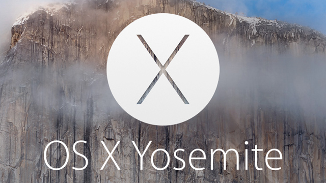 OS X Yosemite 1 Ya esá disponible OS X Yosemite