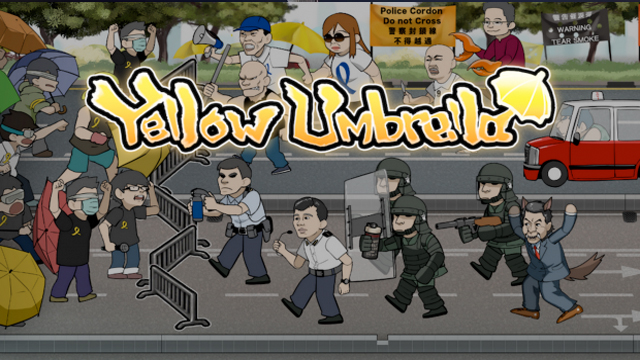 yellowumbrella0 La Revolución de los Paraguas llega a los videojuegos