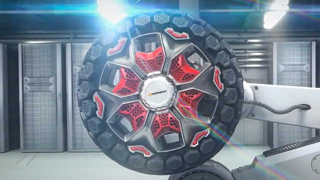 Hankook llantas Los neumáticos futuristas de Hankook se transforman según el terreno