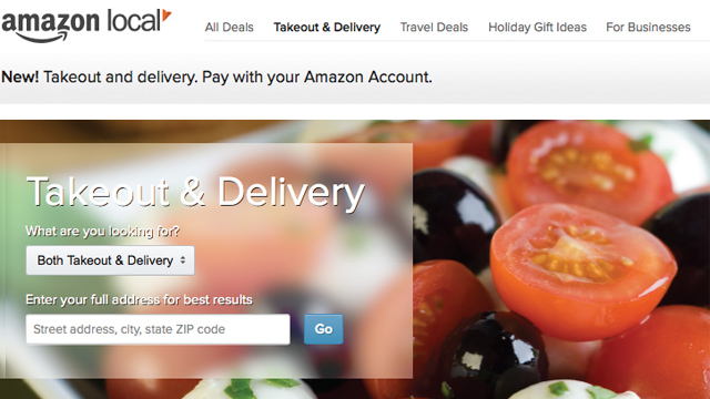 amazontakeout Amazon ya envía comida a domicilio en Estados Unidos