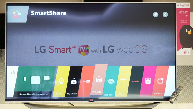 lgtele2 LG presume sus televisiones 4K con webOS 2.0