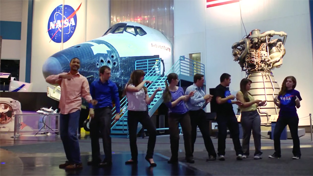 nasabaile La NASA parodia All About That Bass de Meghan Trainor