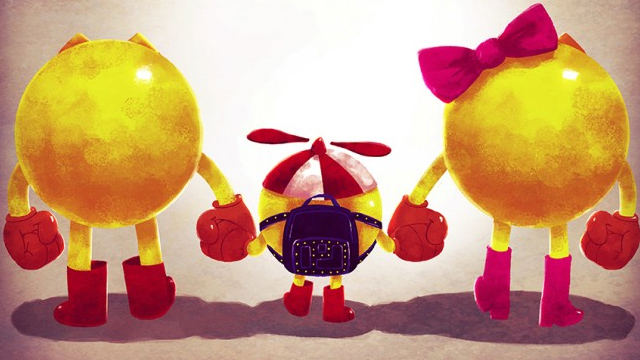 paku paku family Ilustraciones que retratan la paternidad en los videojuegos y los cómics