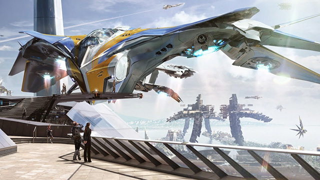 El espectacular arte conceptual de la película de Guardians of the Galaxy