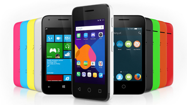 Alcatel anuncia un nuevo smartphone que puede correr Windows Phone, Android o Firefox OS