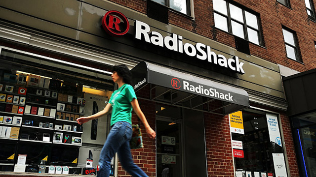 RadioShack RadioShack se declara oficialmente en bancarrota