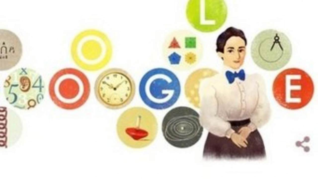 Emmy Noether doodle GooGLe