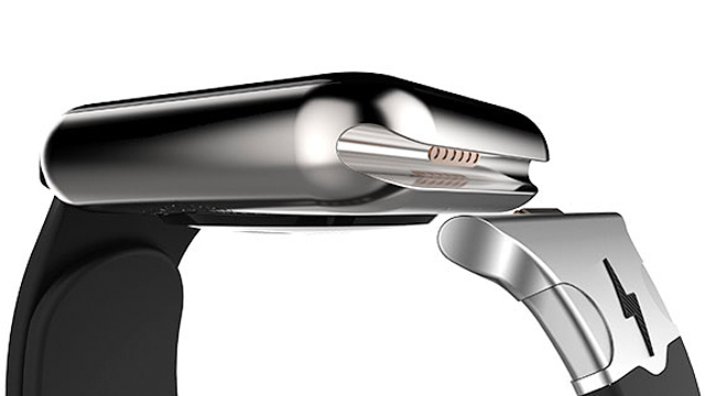 Reserve Strap El Apple Watch tiene un puerto escondido que puede aumentar su batería