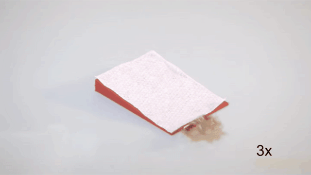 Robot Origami Este diminuto “robot Origami” puede doblarse y moverse antes de desaparecer
