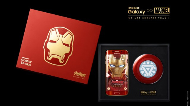 iron man samsung Samsung presenta oficialmente el Galaxy S6 Edge de Iron Man