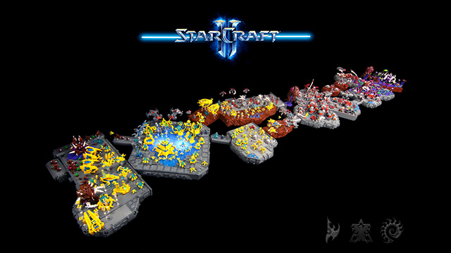 Mira este increíble mapa de StarCraft II creado con bloques de LEGO 18 StarCraft LEGO Mira este increíble mapa de StarCraft II creado con bloques de LEGO