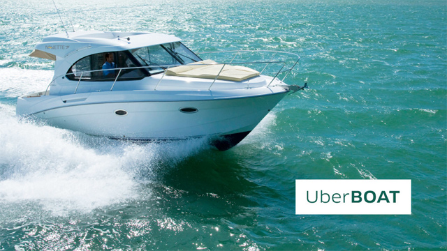 uberboat Uber une continentes con su servicio de lanchas de lujo