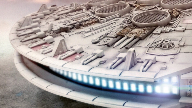 Hot Toys MilleniumFalcon Hot Toys lanzará sus propias versiones de las naves de Star Wars