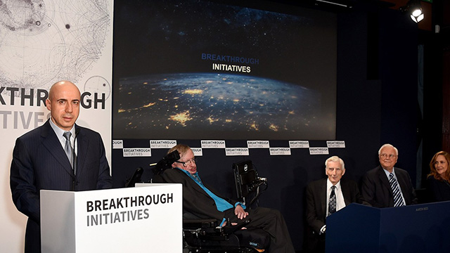 Presentación BreakthroughInitiatives Stephen Hawking emprende un nuevo proyecto para encontrar vida extraterrestre