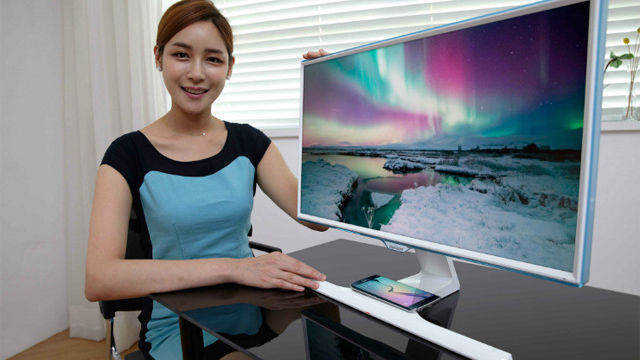 sams moni Los nuevos monitores de Samsung te permiten cargar tu smartphone