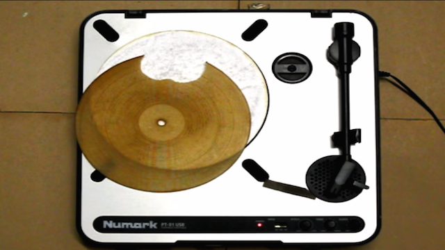 tortilla Así es como se convierte una tortilla en un disco de vinilo