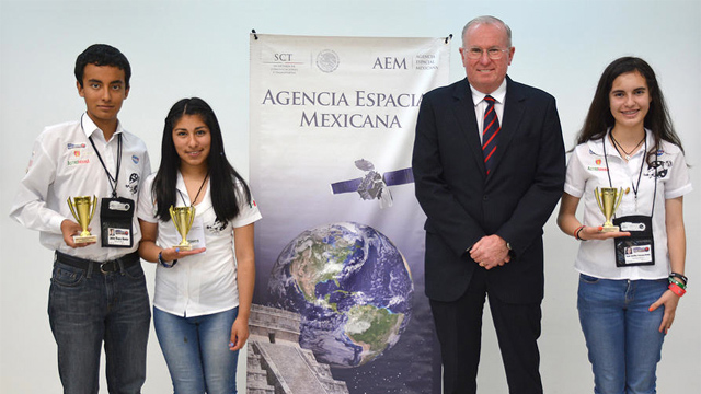 MExico nasa aem Tres jóvenes mexicanos ganan concurso de la NASA