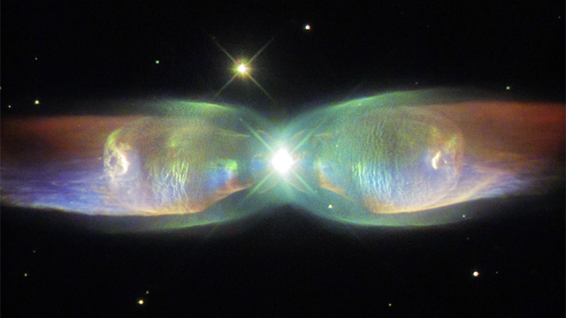 NebulosaMariposa El telescopio Hubble capturó una nueva imagen de la nebulosa Alas de Mariposa