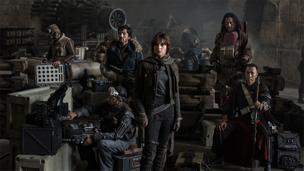 Rogue One Primera imagen del reparto de Star Wars: Rogue One
